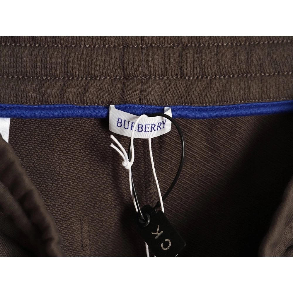 Burberry embroidered warhorse back pocket logo trousers,Burberry