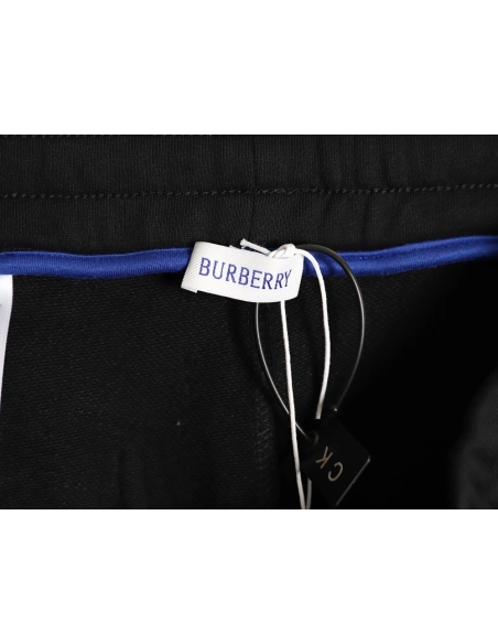 Burberry embroidered warhorse back pocket logo trousers TSK1,Burberry