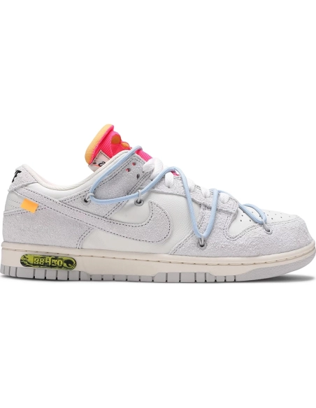 OffWhite x Dunk Low Lot 38 of 50,Dunk SB,NIKE SHOES Reps