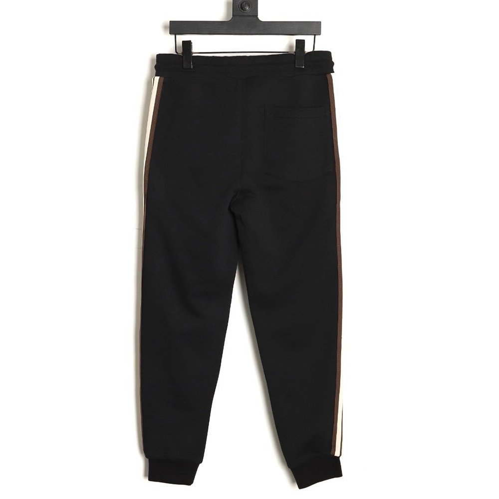 Celine side webbing embroidered logo cuffs trousers TSK1,Celine