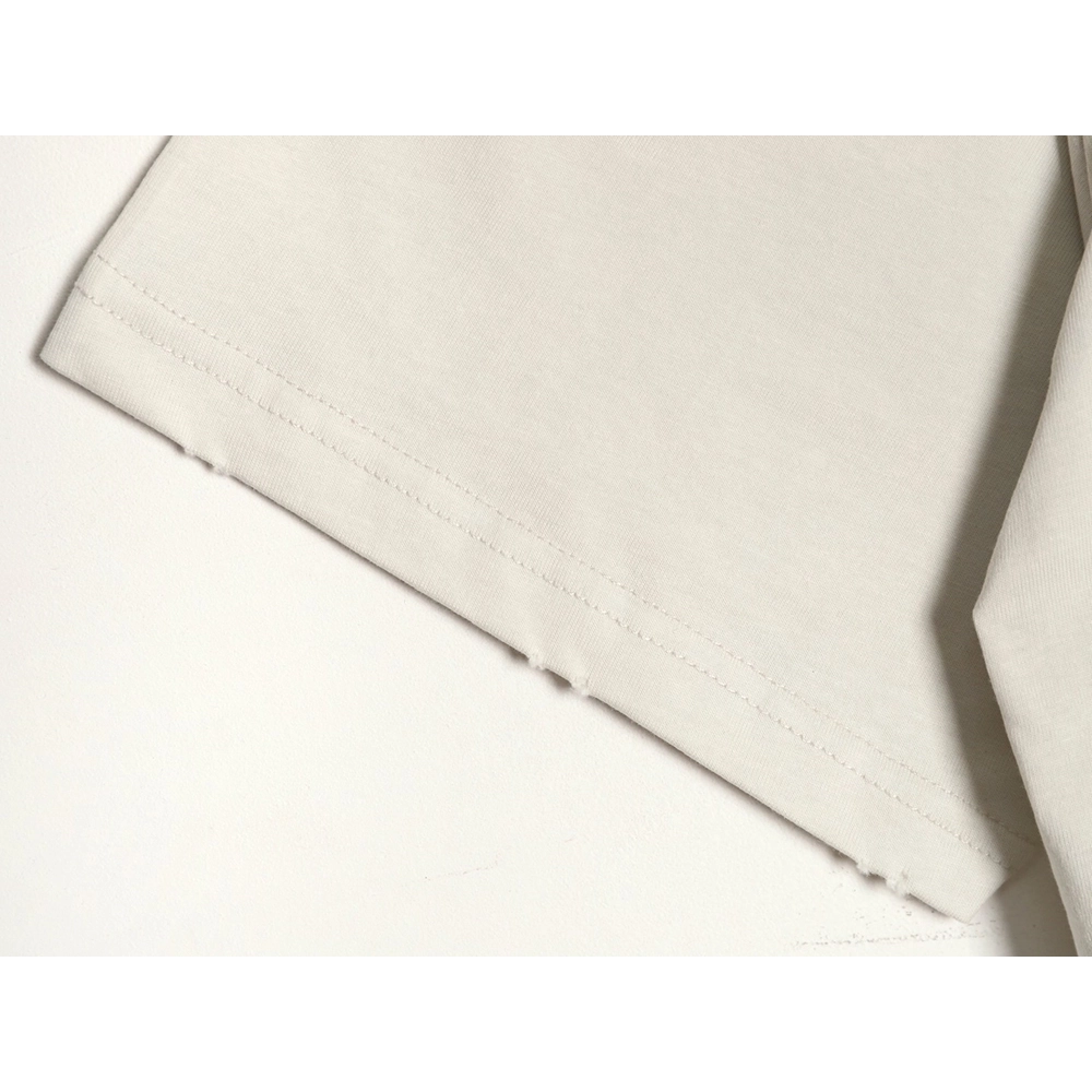 Balenciaga Klein blue front and back embroidered lettering short-sleeved T-shirt,Balenciaga