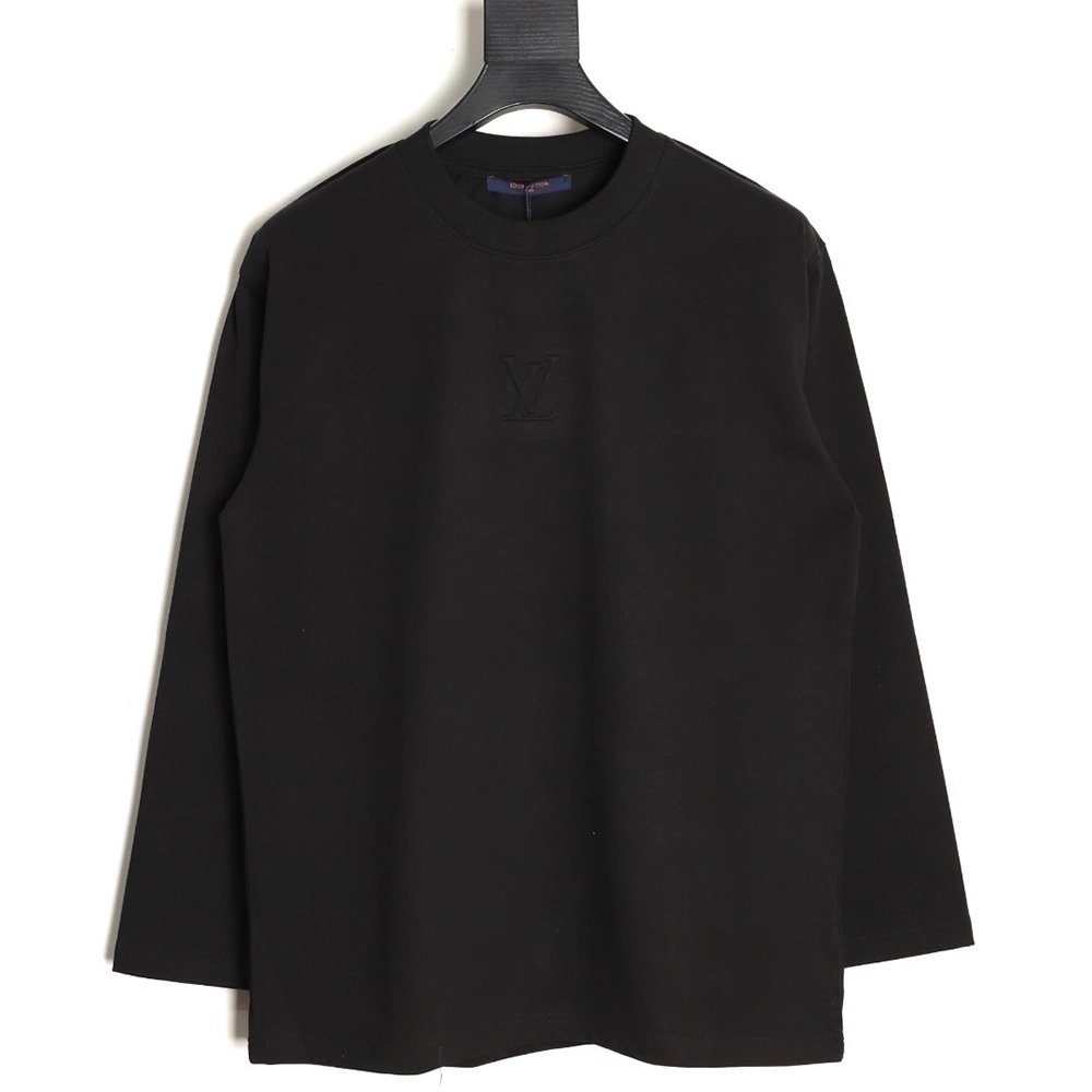 Louis Vuitton chest lettering embossed long sleeves TSK1,Louis Vuitton