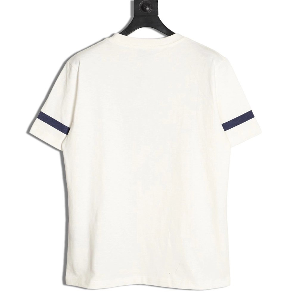 Dior 47 gradient lettering appliqu¨¦ short sleeves,Dior