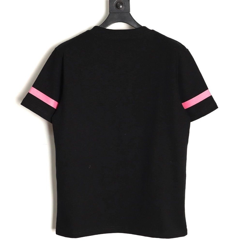Dior 47 gradient lettering appliqu¨¦ short sleeves TSK1,Dior