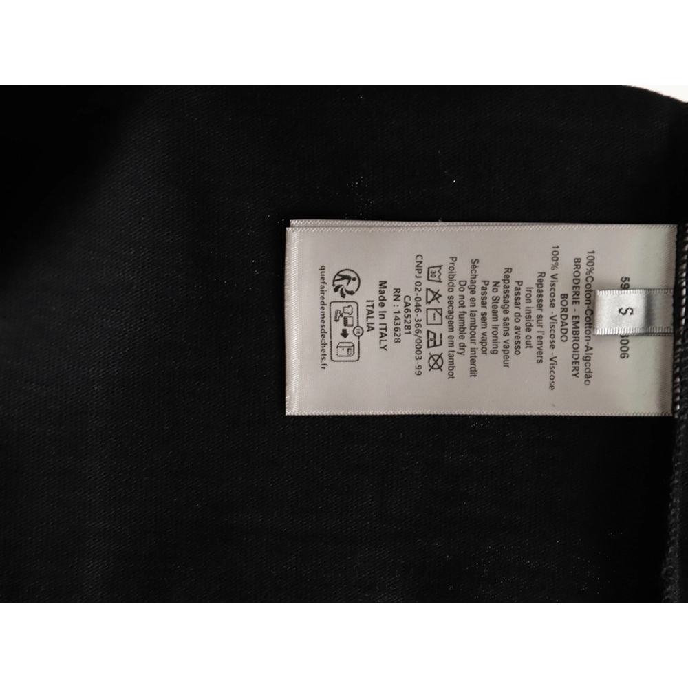 Dior 47 gradient lettering appliqu¨¦ short sleeves TSK1,Dior