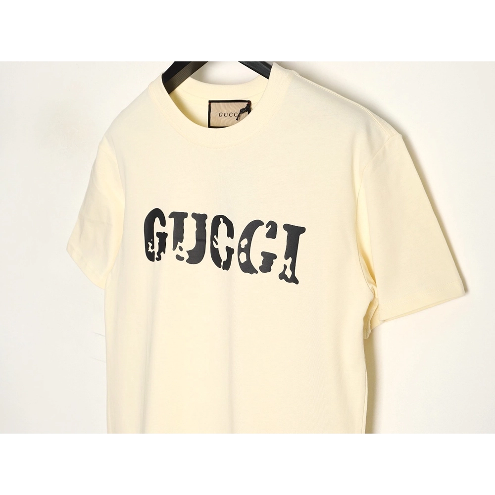 Gucci mottled letter print short sleeves,Gucci