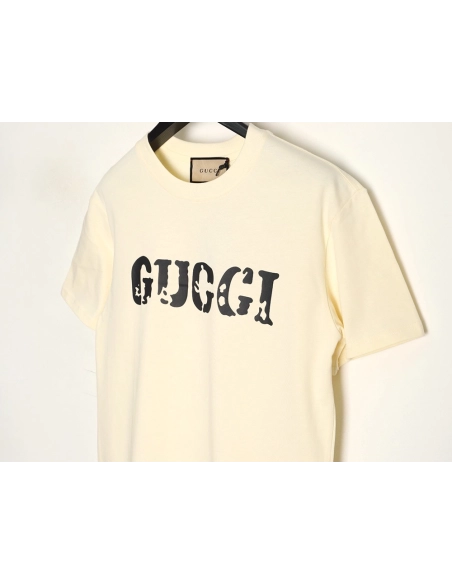 Gucci mottled letter print short sleeves,Gucci