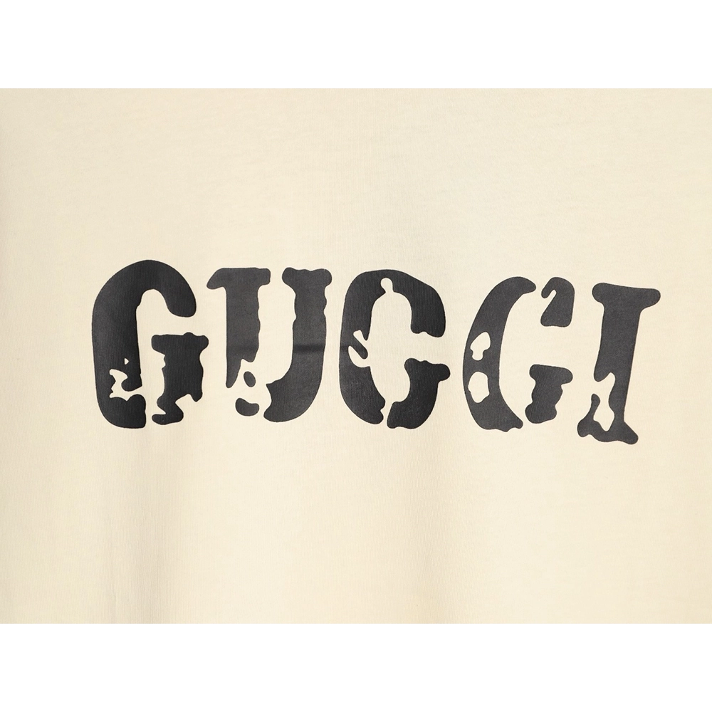 Gucci mottled letter print short sleeves,Gucci