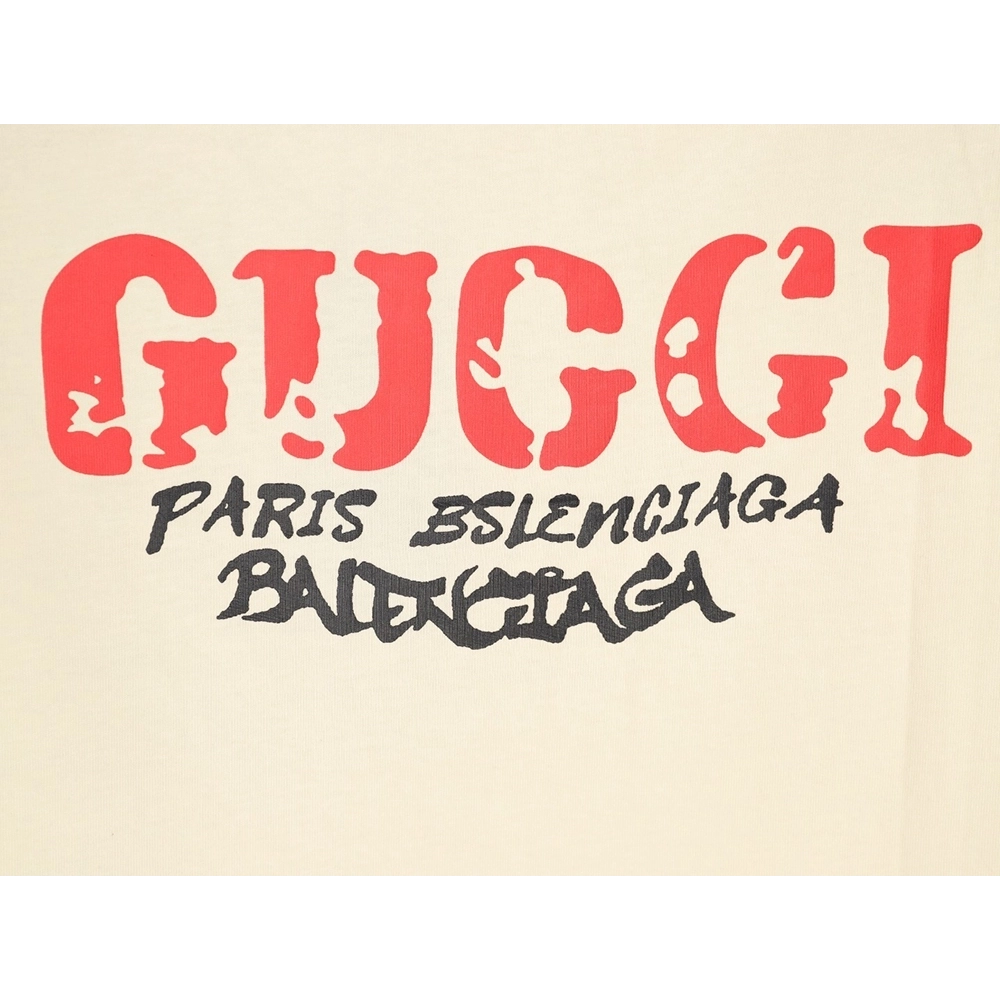 Gucci mottled letter print short sleeves,Gucci