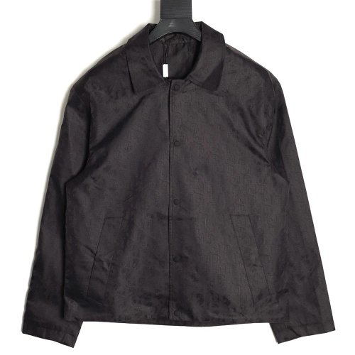 Dior all-over printed jacquard lapel jacket TSK1,Dior