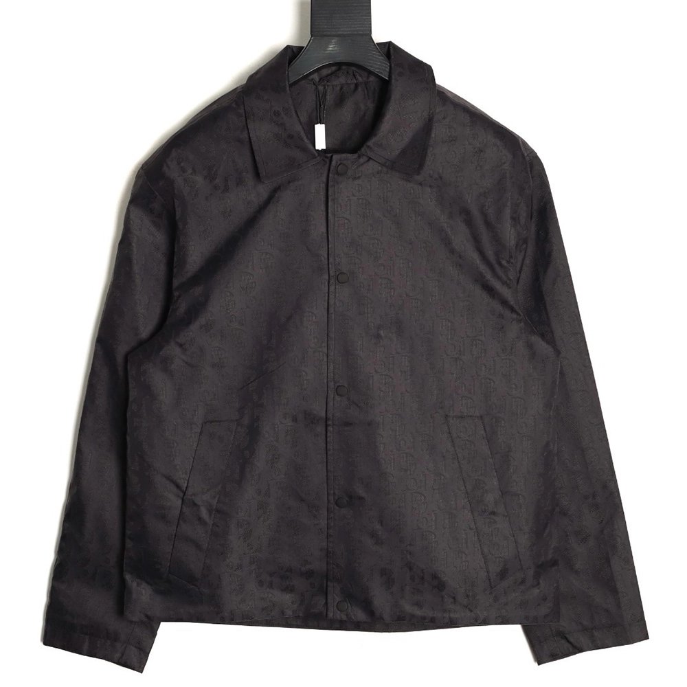 Dior all-over printed jacquard lapel jacket TSK1,Dior