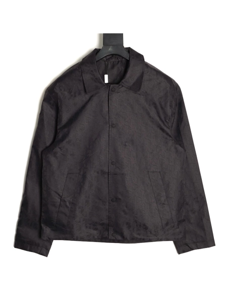 Dior all-over printed jacquard lapel jacket TSK1,Dior