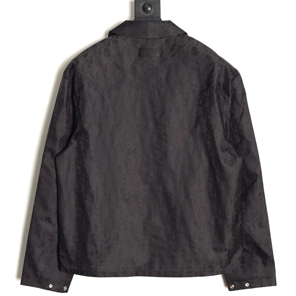 Dior all-over printed jacquard lapel jacket TSK1,Dior