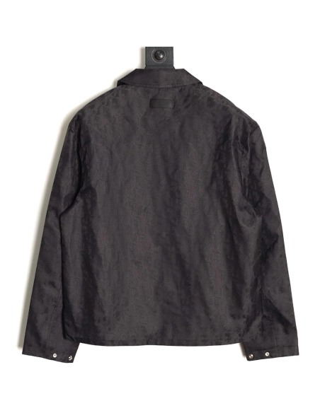 Dior all-over printed jacquard lapel jacket TSK1,Dior