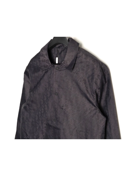 Dior all-over printed jacquard lapel jacket TSK1,Dior