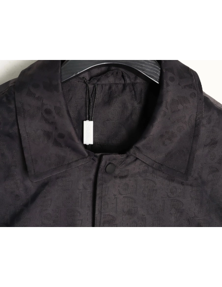 Dior all-over printed jacquard lapel jacket TSK1,Dior