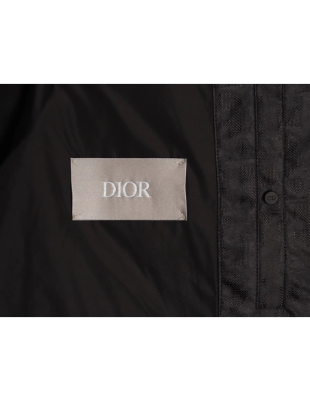 Dior all-over printed jacquard lapel jacket TSK1,Dior