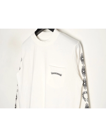 Chrome hearts back cross round neck long sleeves,Chrome Hearts