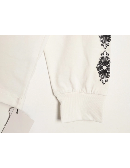 Chrome hearts back cross round neck long sleeves,Chrome Hearts