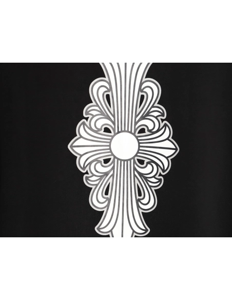 Chrome hearts back cross round neck long sleeves TSK1,Chrome Hearts