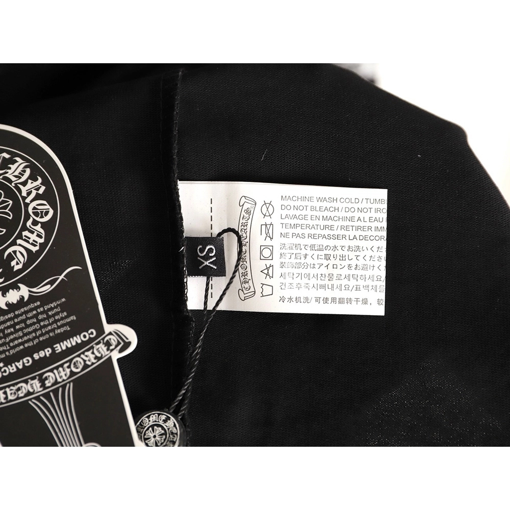 Chrome hearts back cross round neck long sleeves TSK1,Chrome Hearts