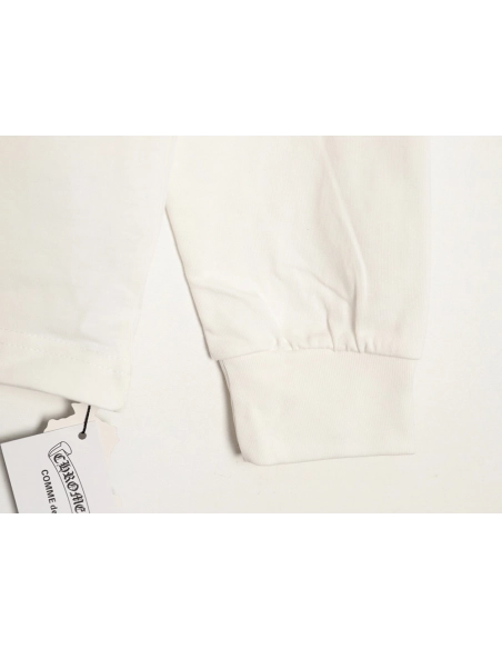 Chrome hearts blue horseshoe cross round neck long sleeves,Chrome Hearts