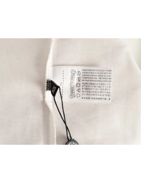 Chrome hearts Sanskrit lemon green round neck long sleeves,Chrome Hearts