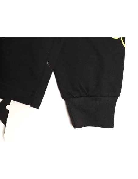 Chrome hearts Sanskrit lemon green round neck long sleeves TSK1,Chrome Hearts