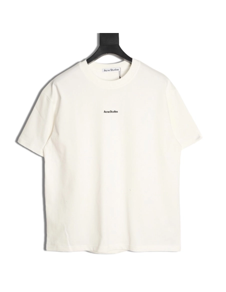 Acne Studios small letter foam print short-sleeved T-shirt,Acne Studios