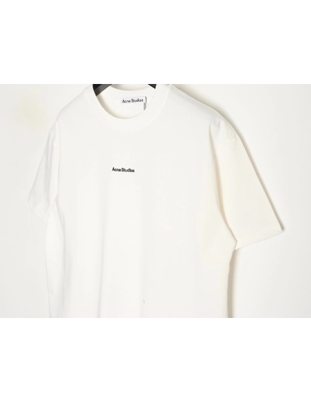 Acne Studios small letter foam print short-sleeved T-shirt,Acne Studios