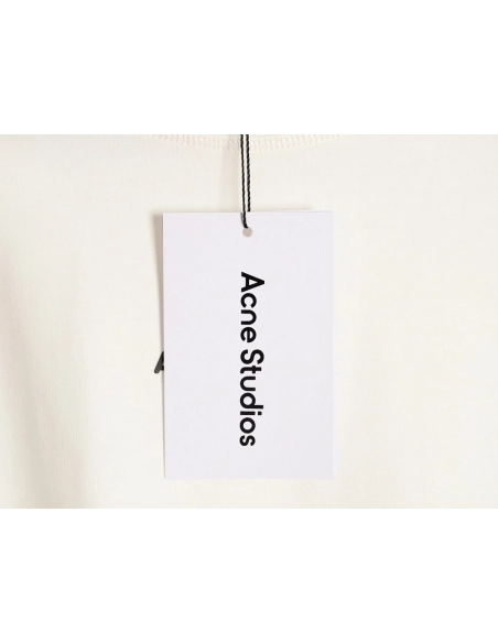Acne Studios small letter foam print short-sleeved T-shirt,Acne Studios