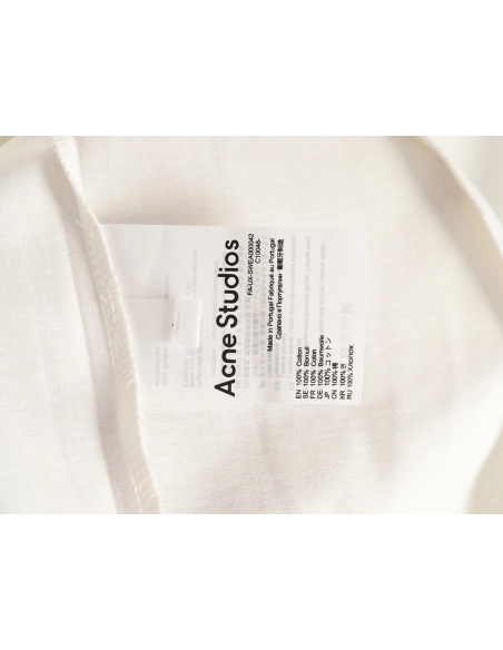 Acne Studios small letter foam print short-sleeved T-shirt,Acne Studios