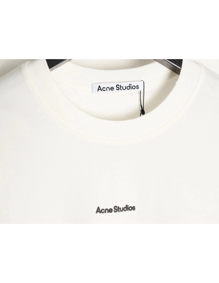 Acne Studios small letter foam print short-sleeved T-shirt,Acne Studios
