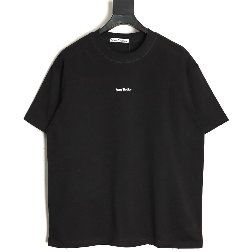 Acne Studios small letter foam print short-sleeved T-shirt TSK1,Acne Studios