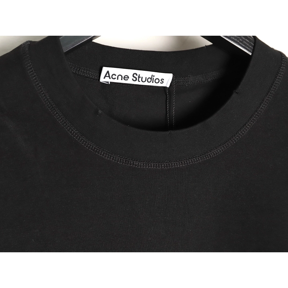 Acne Studios small letter foam print short-sleeved T-shirt TSK1,Acne Studios