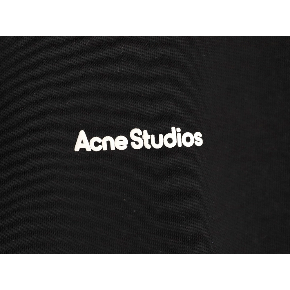 Acne Studios small letter foam print short-sleeved T-shirt TSK1,Acne Studios