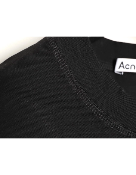 Acne Studios small letter foam print short-sleeved T-shirt TSK1,Acne Studios