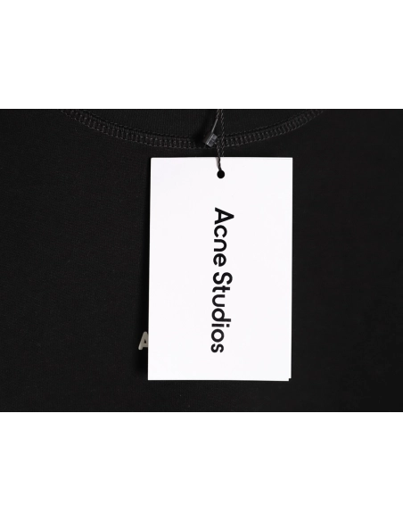 Acne Studios small letter foam print short-sleeved T-shirt TSK1,Acne Studios