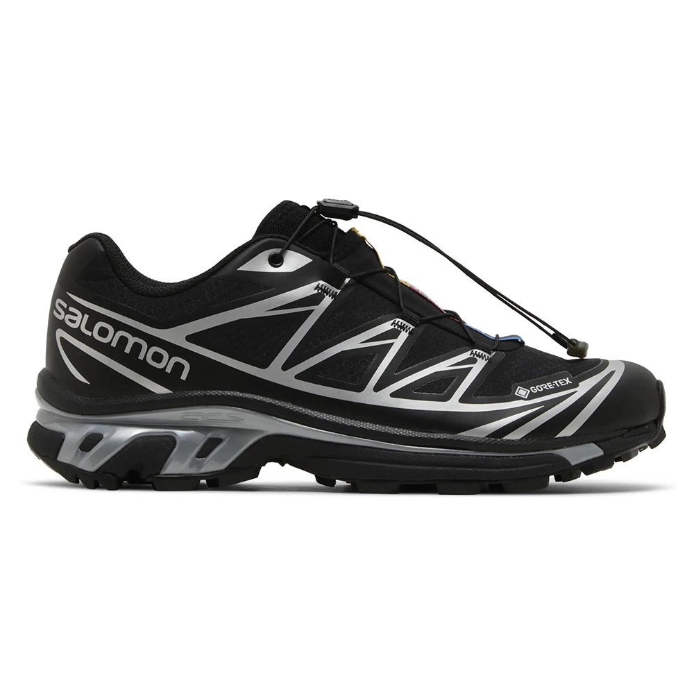 Salomon XT-6 GORE-TEX Black Silver,SALOMON SNEAKERS