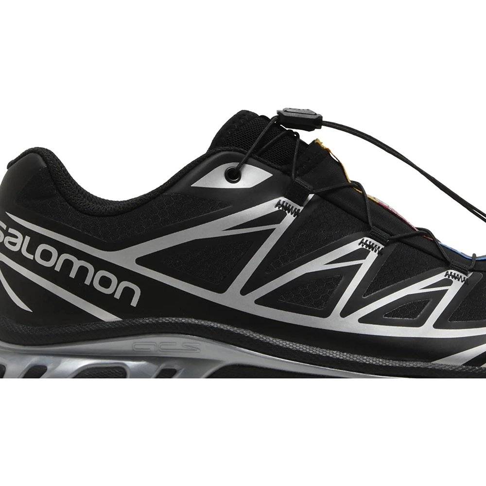 Salomon XT-6 GORE-TEX Black Silver,SALOMON SNEAKERS