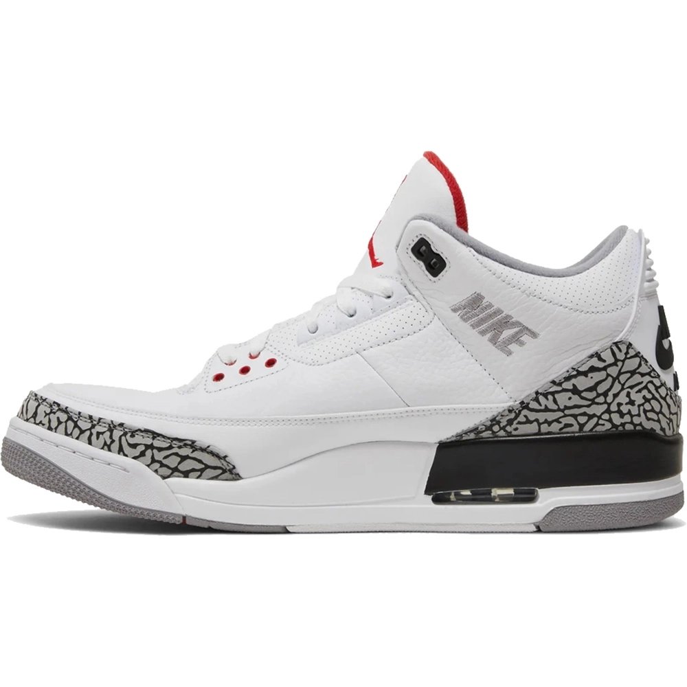 Air Jordan 3 Retro JTH NRG White Cement,AIR JORDAN 3