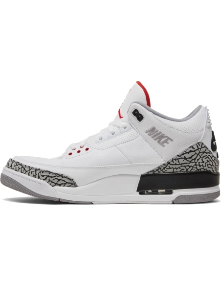 Air Jordan 3 Retro JTH NRG White Cement,AIR JORDAN 3
