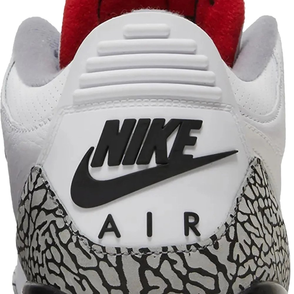 Air Jordan 3 Retro JTH NRG White Cement,AIR JORDAN 3
