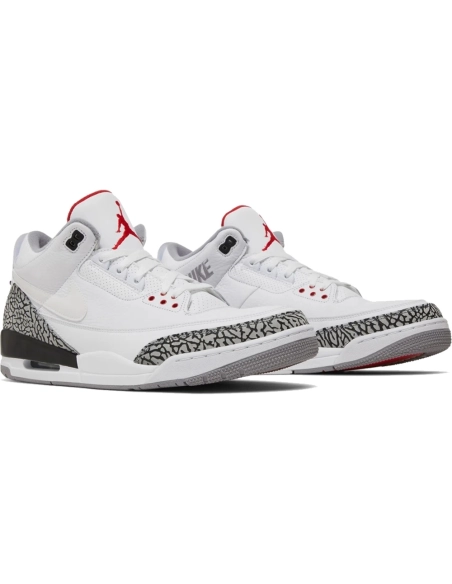 Air Jordan 3 Retro JTH NRG White Cement,AIR JORDAN 3