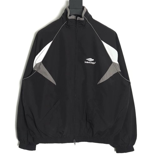 Balenciaga patchwork sports jacket,Balenciaga