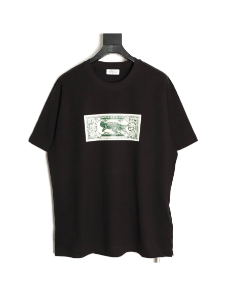 Off white crocodile US dollar short sleeve,Off White