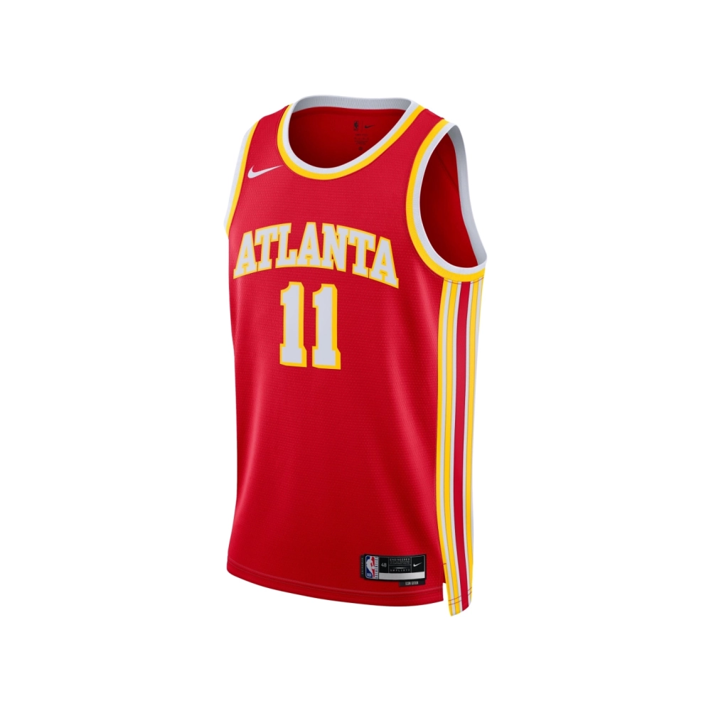 Unisex Atlanta Hawks Trae Young Red Swingman Jersey - Icon Edition,Atlanta Hawks,NBA,JERSEY with free shipping