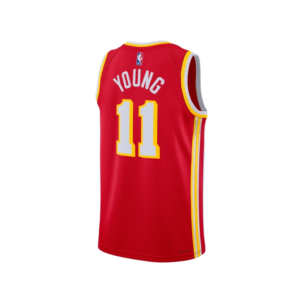 Unisex Atlanta Hawks Trae Young Red Swingman Jersey - Icon Edition,Atlanta Hawks,NBA,JERSEY with free shipping