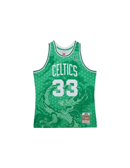 Mens Boston Celtics Larry Bird Kelly Green 1985 86 Hardwood Classics Asian Heritage 6.0 Swingman Throwback Player Jersey,Boston 