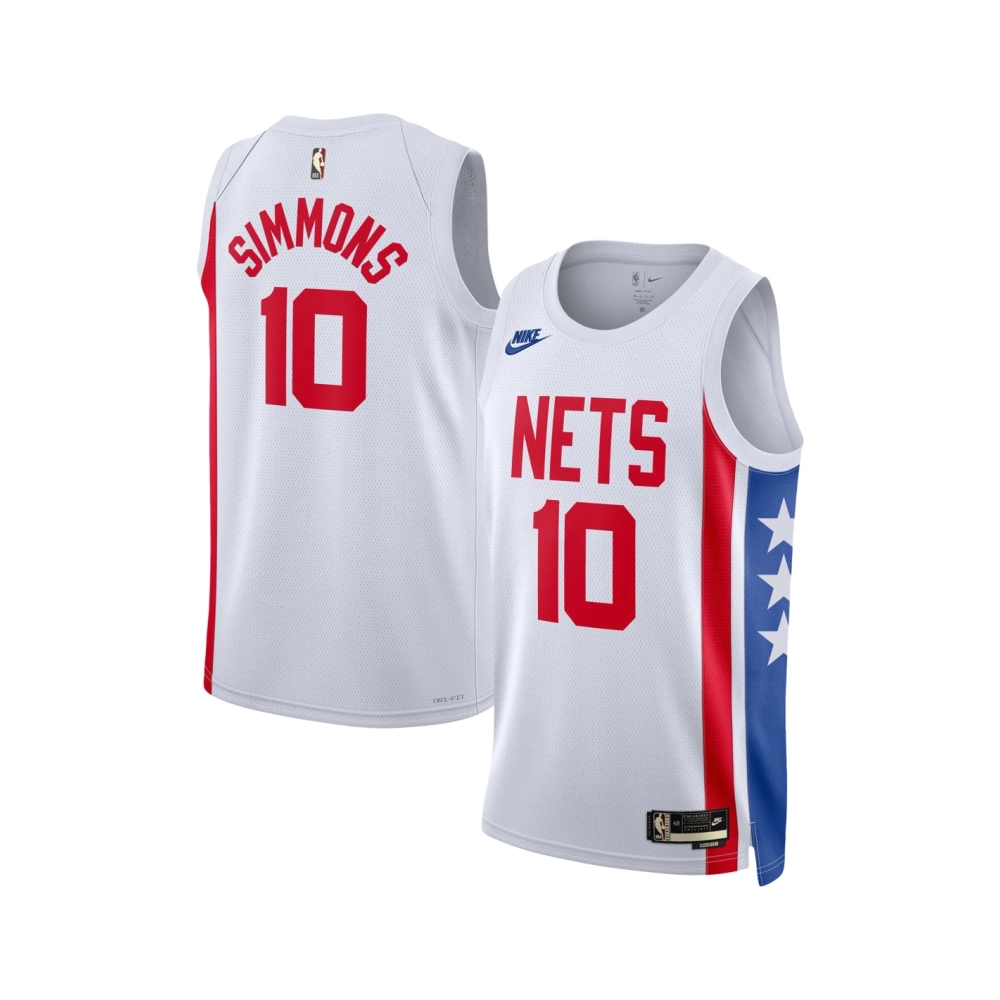Mens Brooklyn Nets Ben Simmons White Swingman Jersey - Classic Edition,Brooklyn Nets,NBA,JERSEY with free shipping